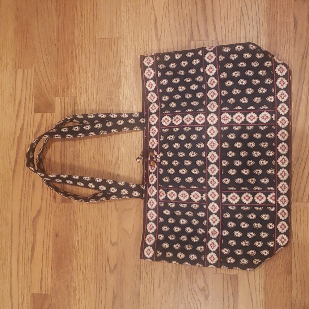 Vera Bradley Classic Black Large Tote